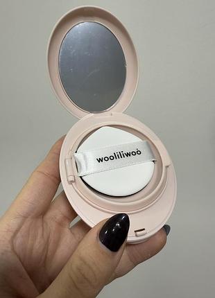 Корейский солнцезащитный бальзам wooliliwoo egg sun balm spf50+ pa++++3 фото