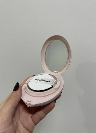 Корейский солнцезащитный бальзам wooliliwoo egg sun balm spf50+ pa++++2 фото