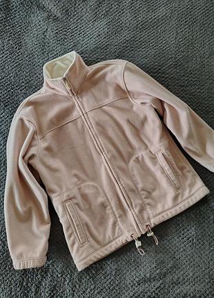 Флисовая кофта на замке