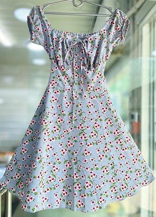 Сукня міні в квітку😍 9