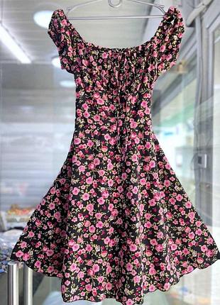 Сукня міні в квітку😍 5