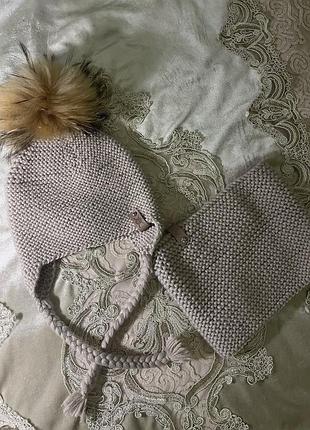 Шапка хомут дитячий