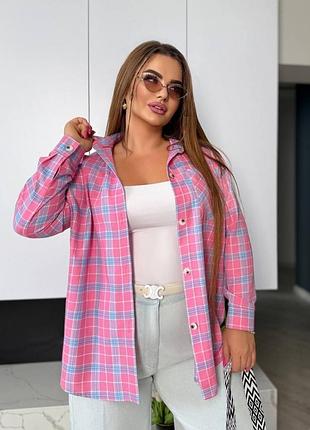 Рубашка из турецкого фланеля