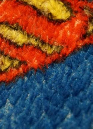 Флісові піжамні штани з логотипами супермена superman dc comics2 фото