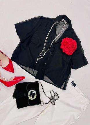 Красивая прозрачная рубашка poussiere d’etole