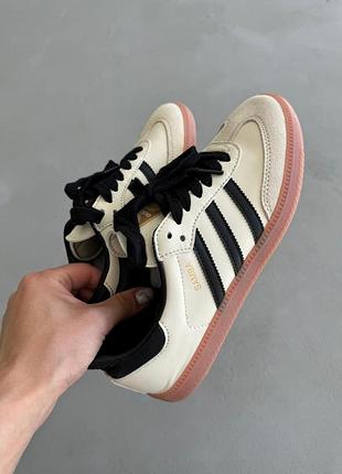 Кросівки adidas samba og cream white sand strata