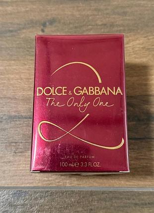 Dolce&gabbana the only one 2 100 мл оригинал