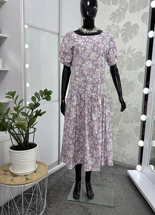 Vintage laura ashley dress floral cotton, р. uk 12, eur 38, usa 10.