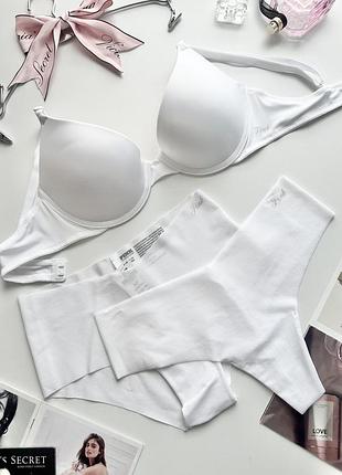 Комплект victoria’s secret набір набор білизна вікторія сікрет белье виктория сикрет бра бюст