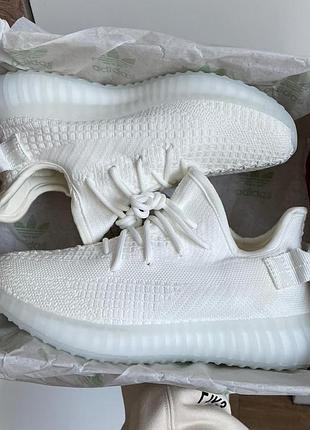 Брендові кросівки yeezy boost 350 white, брендовые кроссовки изики