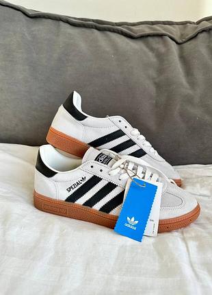 Adidas spezial handball white  black