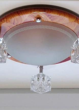 Стельова люстра на 4 лампи2 фото