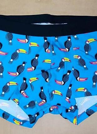 Мужские трикотажные трусы боксеры 2 хл