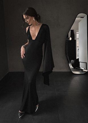 Платье вечернее, длинное, макси, на фотосессию,с вырезом,с открытой спинкой