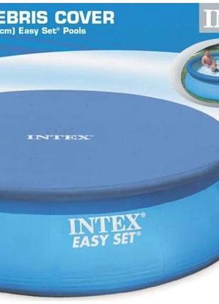 Intex тент для надувного басейну діаметр 376см