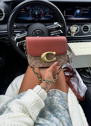 Сумка шкіряна coach