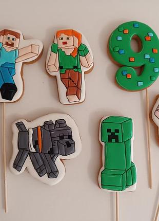 Пряники майнкрафт 2