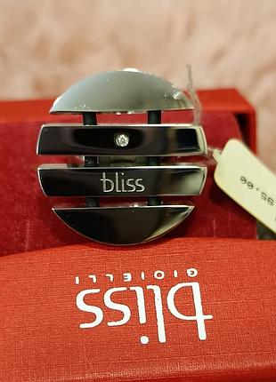 Серебристая кольца с бриллиантом от итальянского бренда bliss 💍💎