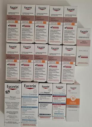 Набір денний крем проти пігментації шкіри eucerin anti pigment spf 30+