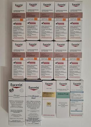 Набір денний крем проти пігментації шкіри eucerin anti-pigment spf 30+