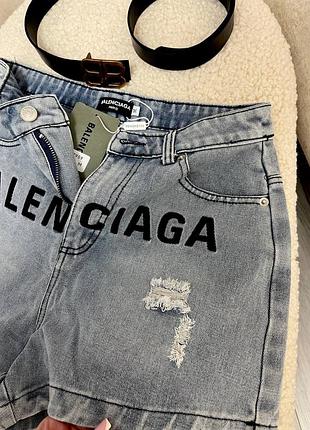 Джинсовые шорты люкс 2