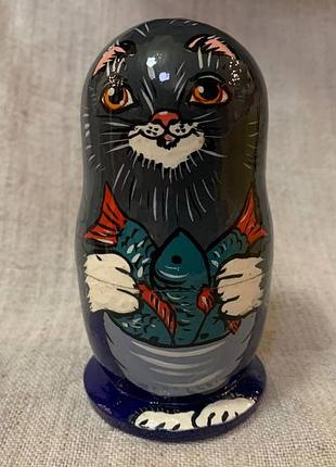 Матрешка деревянная, матрешка росписная, матрешка 5-ка, матрешка 