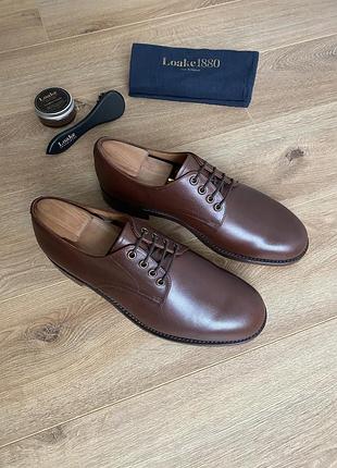 Туфлі дербі loake shoemakers 42,5 англія