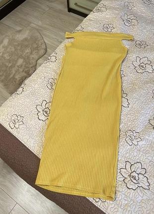 Платье 👗 женское стильное в рубчик длинное классное красивое