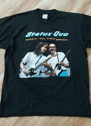 Мужская футболка мерч status quo