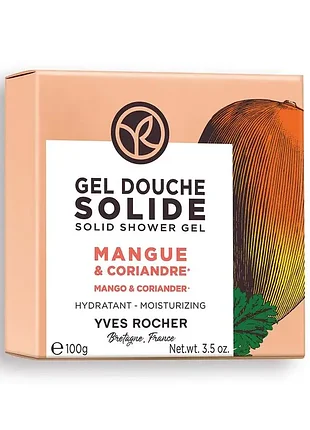Ив роше твердый гель для душа манго yves rocher