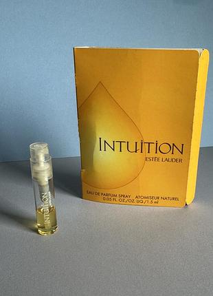 Intuition estée lauder парфумована вода оригінал пробник!