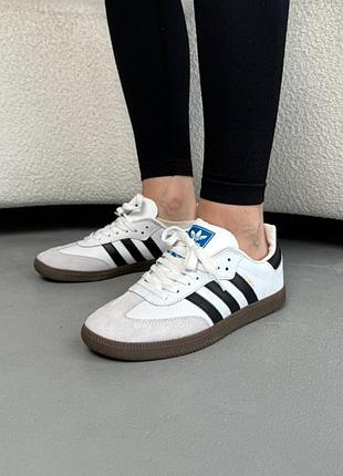 Кросівки adidas samba og black/white