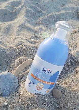 Swiss bork facial sun screen cream 100 ml - сонцезахисний крем