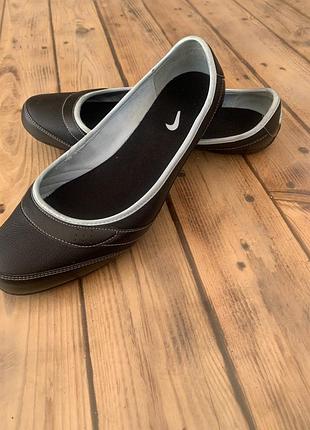 Балетки nike натуральна шкіра оригінал