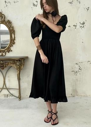 Сукня міді віскоза