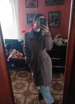 Пальто кашемировое весна осень
