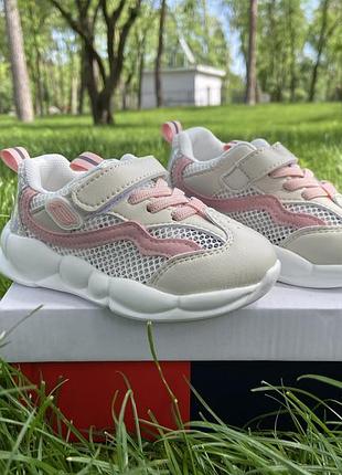 Кросівки в сіточку літні кросівки на дівчинку apawwa clibee