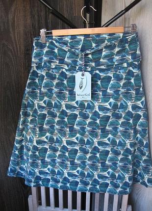 Новая легкая трикотажная юбка weird fish