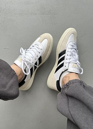 Кроссовки adidas spezial white/black