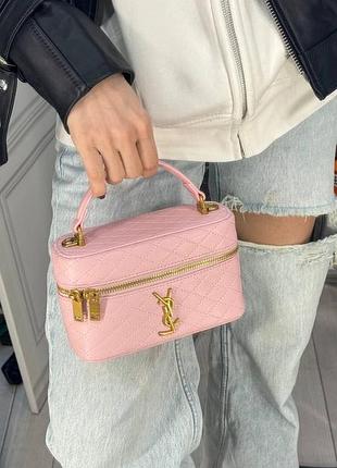 Розовая сумка люкс