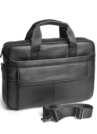 Портфель із натуральної шкіри а4 сумка для документів ноутбука