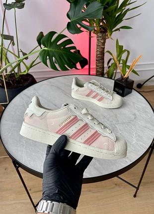 Кросівки adidas superstar cappucino pink