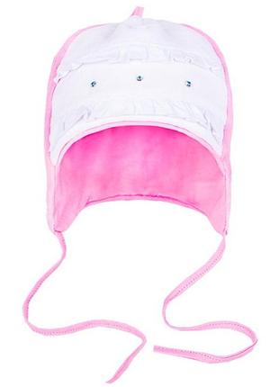 Новая шапочка для девочки "зефирка", 40-42р, тм габби