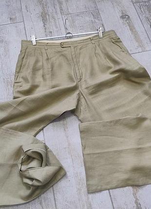 Брюки 100% льон zanella