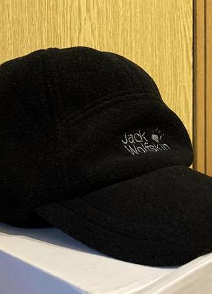 Кепка флисовая jack wolfskin winter baseball cap.оригинал.