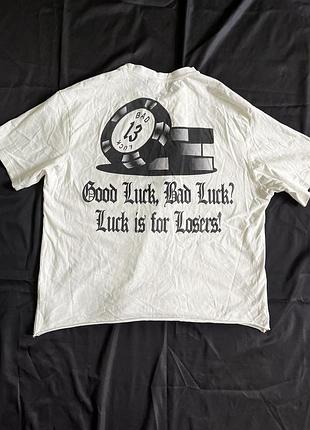 Футболка свободного кроя, оверсайз, bershka