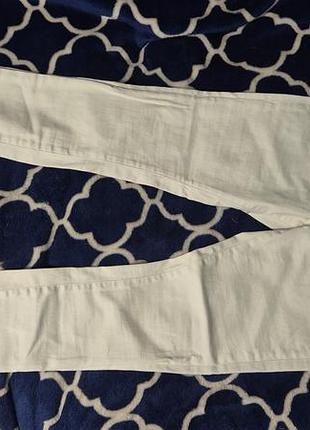 Білі скіні джинси zara розмір s