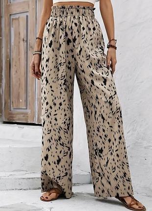 Штани літні палаццо широкі брюки