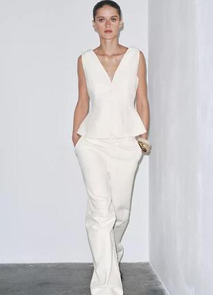 Хлопковые брюки zw collection
