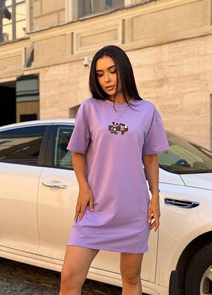 Жіноча сукня футболка з mickey mouse